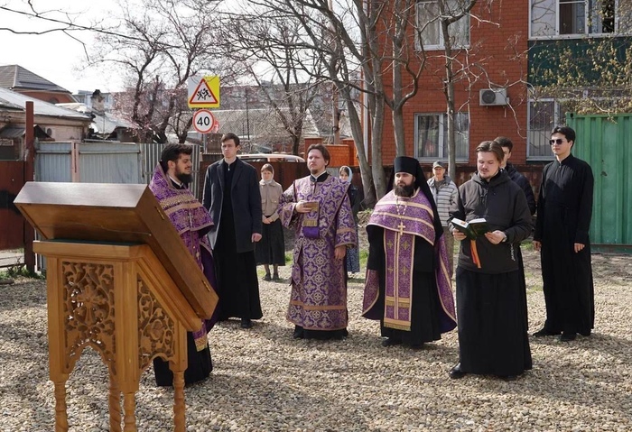 Молебен в день Сорока мучеников Севастийских
