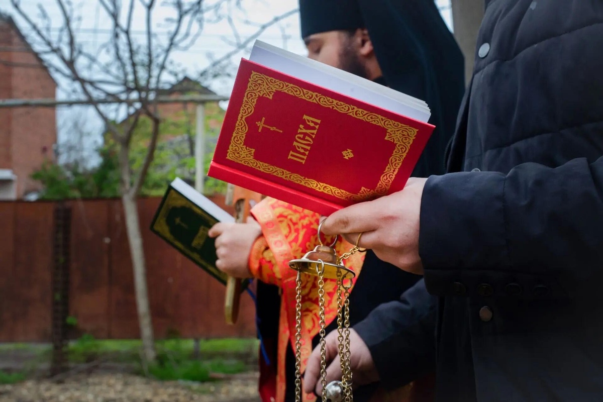 Пасхальный молебен в Престольный праздник